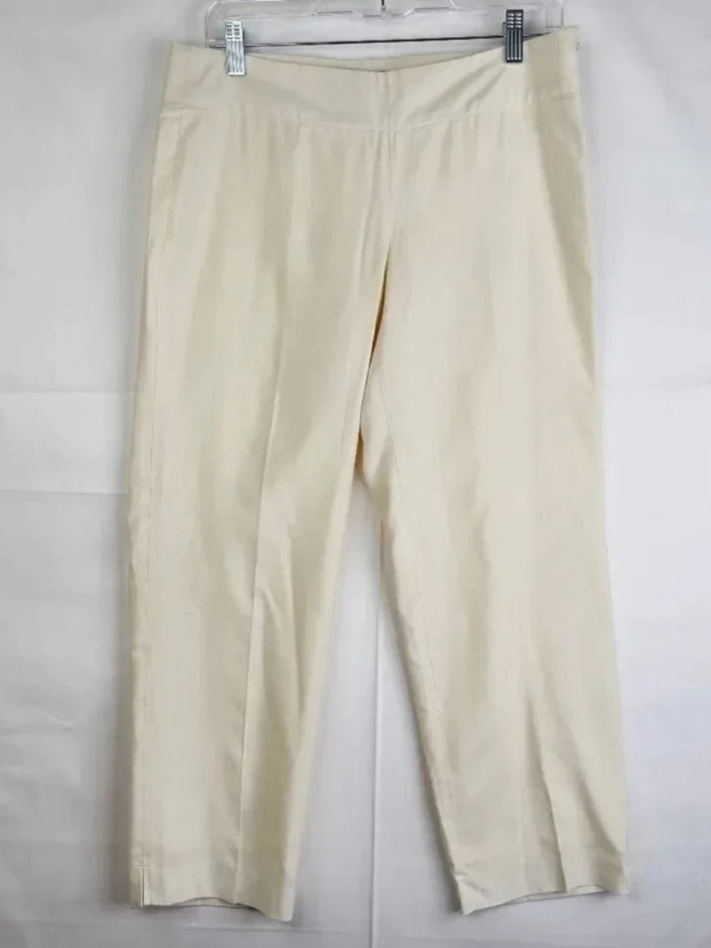 Lilly Pulitzer Jubilee 50th Anniversary Cream Capri Pants Lined Size 6
